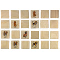 Montessori Wooden Dog Breeds Memory Game | Dogs Matching Cards For Homeschool | Stocking Stuffer | Toddler Gift | Develops Motor Skills Toy