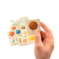 Montessori Wooden Space Memory Game | Solar System Matching Card | Homeschool Preschool Kindergarten Learning Activity | Stocking Stuffer