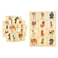 Montessori Wooden Dog Breeds Memory Game | Dogs Matching Cards For Homeschool | Stocking Stuffer | Toddler Gift | Develops Motor Skills Toy