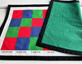Multiplication Checkerboard Math (Printed), (Cotton Fabric) Montessori Checkerboard Mat, Montessori work mat, Montessori
