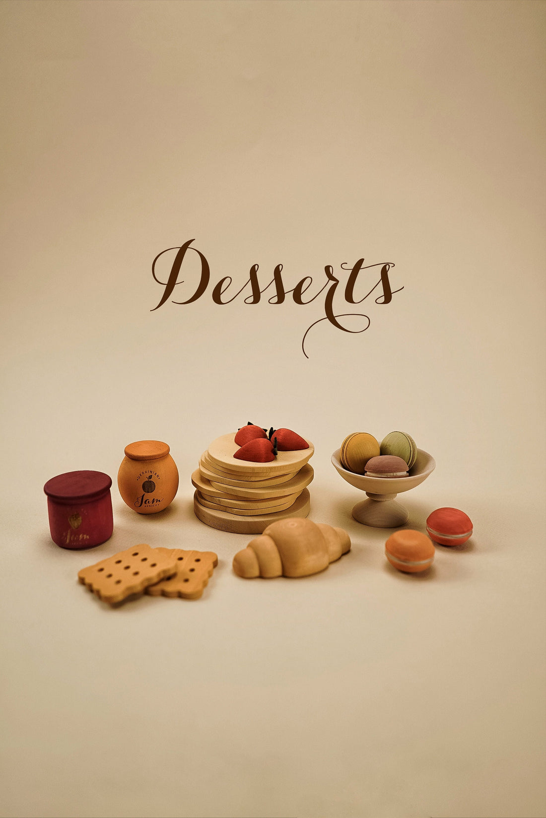Wooden Pretend Play Food, Montessori Learning Toys, Waldorf Sensory Play Set, Educational Toys For Kids, Toys And Games