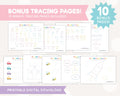 Toddler Busy Book, Homeschool Preschool, Morning Work, Learning Binder, Quiet Book, Pre K Workbook, Printable, 3 Year Old, Digital
