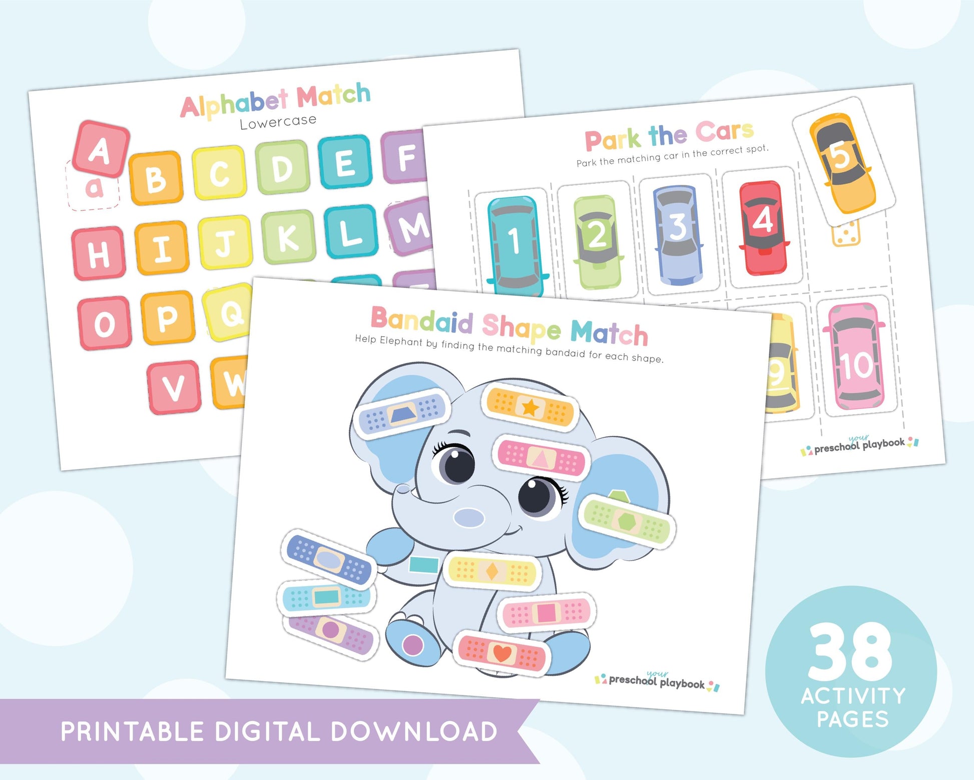 Toddler Busy Book, Homeschool Preschool, Morning Work, Learning Binder, Quiet Book, Pre K Workbook, Printable, 3 Year Old, Digital