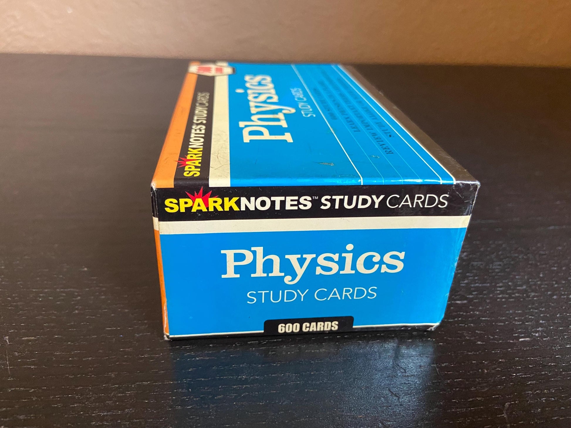 Circa 2004 Spark Notes Physics Flash Cards -- 600 Cards to Help You Remember Young's Double Slit Experiment!