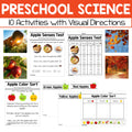 Preschool Apples Homeschool Unit Fall Science Preschool Curriculum Pre-K Curriculum Homeschool Preschool Lesson Plans Fall Lesson Plans