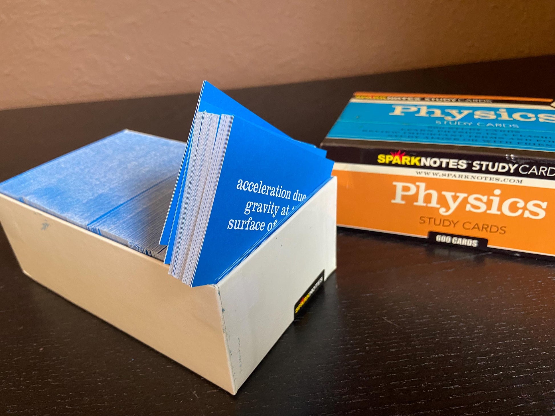 Circa 2004 Spark Notes Physics Flash Cards -- 600 Cards to Help You Remember Young's Double Slit Experiment!