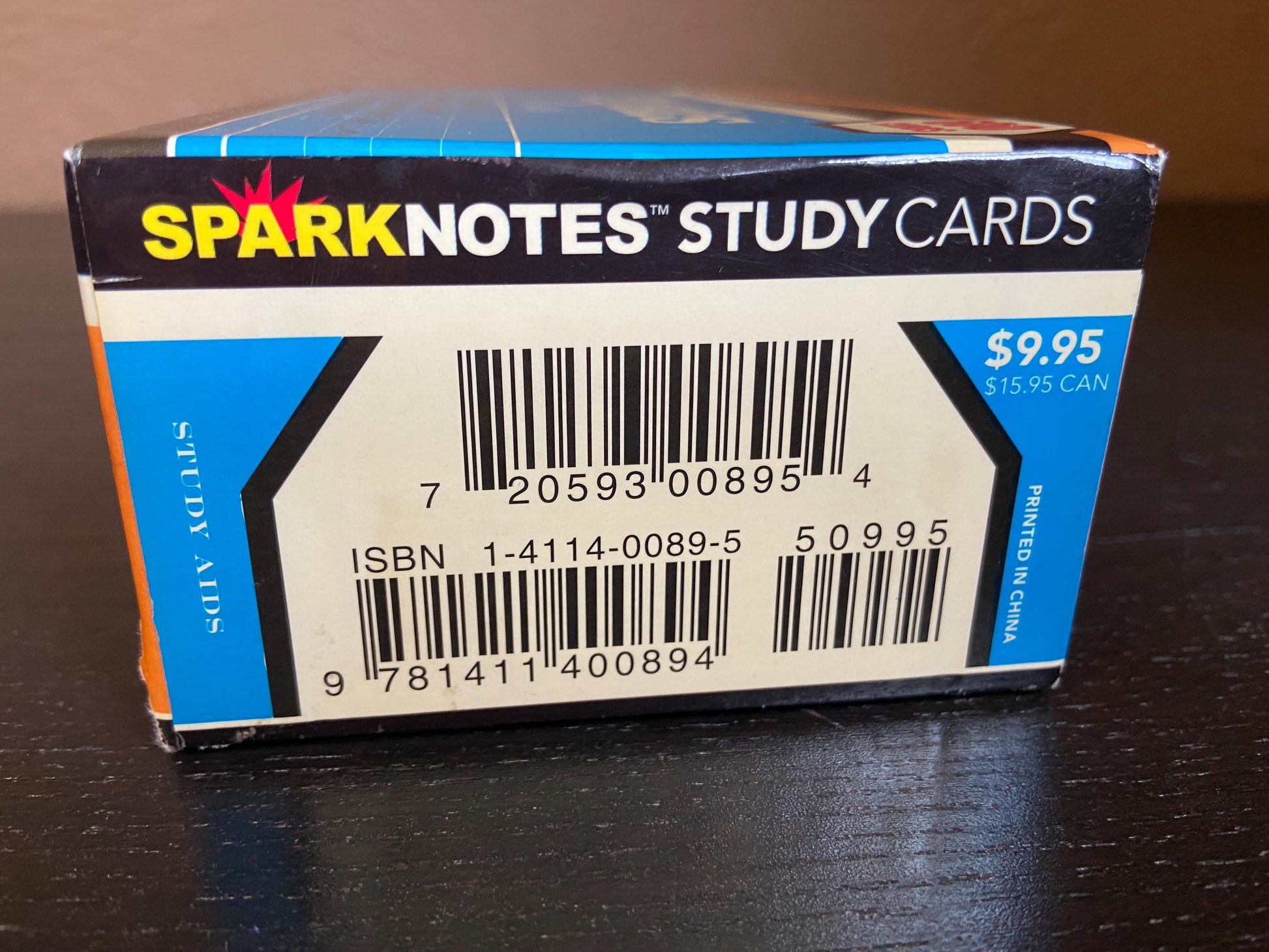 Circa 2004 Spark Notes Physics Flash Cards -- 600 Cards to Help You Remember Young's Double Slit Experiment!
