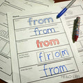 150 Pages Sight Words Printable Worksheet for Preschool Tracing Letter Ready to Print Home School PDF Kindergarten Practice Writing Reading