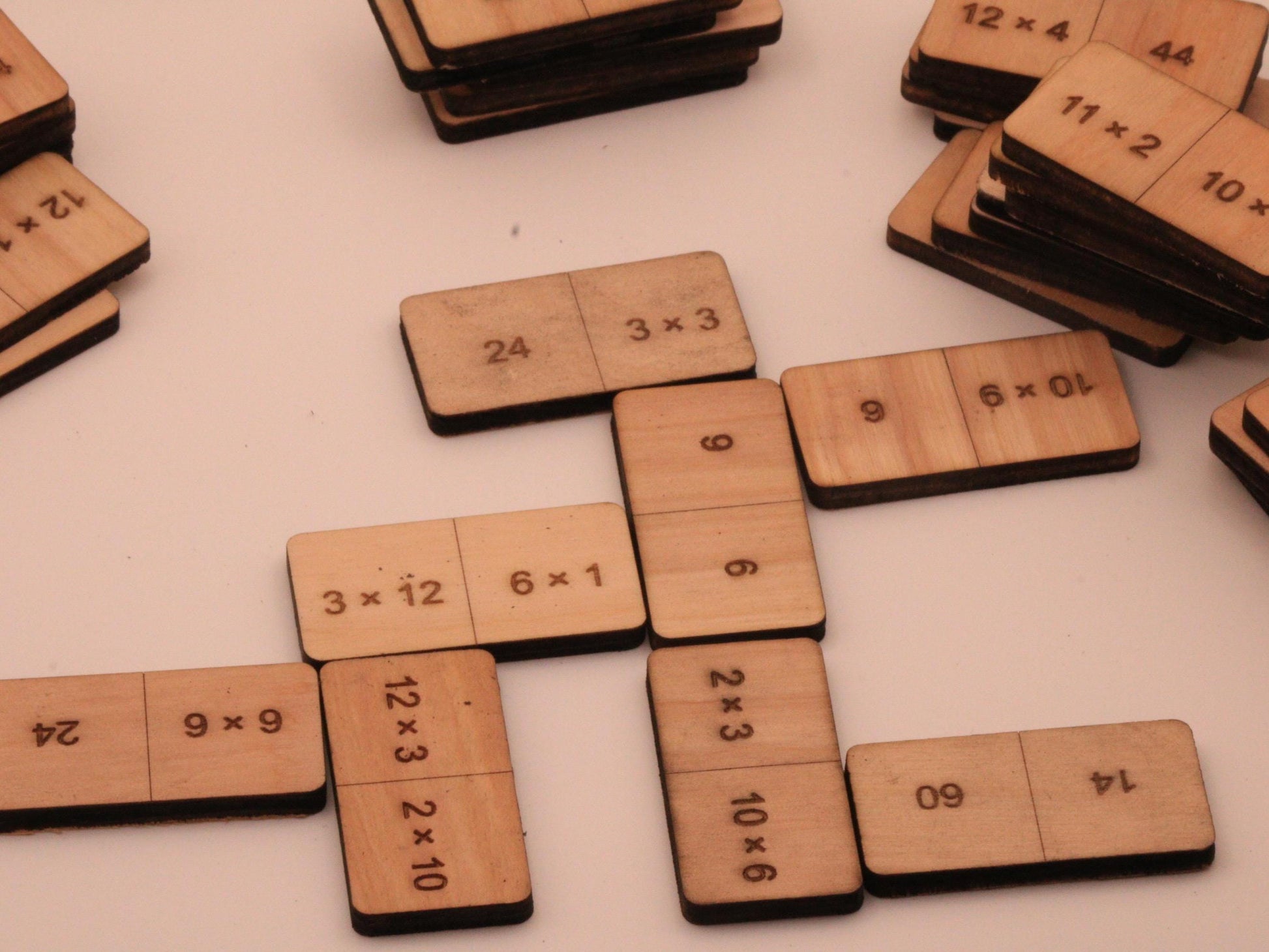 Multiplication Fact Dominoes - Fun Math and Learning Games for Kids