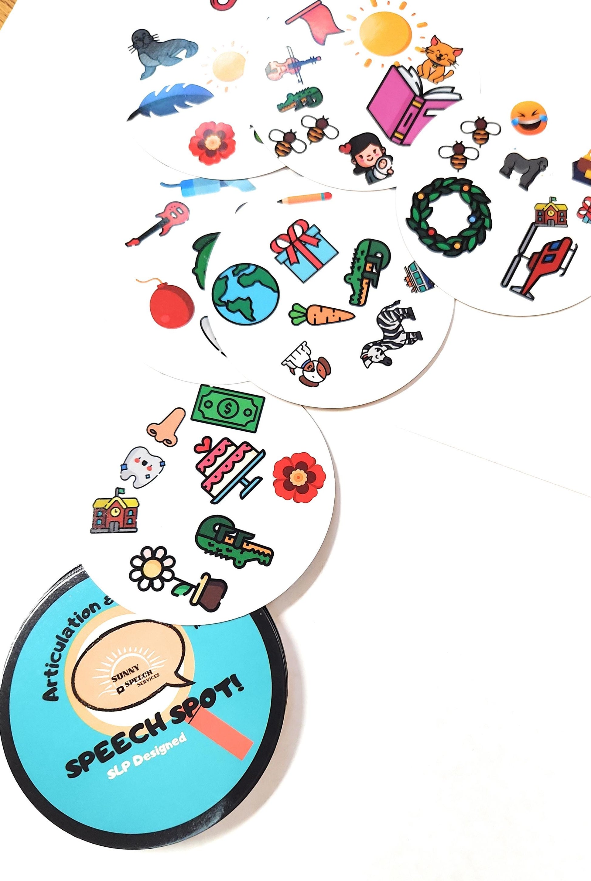 Speech Spot Card Game (Articulation and Language)