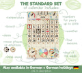 Montessori calendar, Wooden calendar for toddlers, Gifts for kids, Wall desk calendar, Classroom calendar, Wooden learning toys