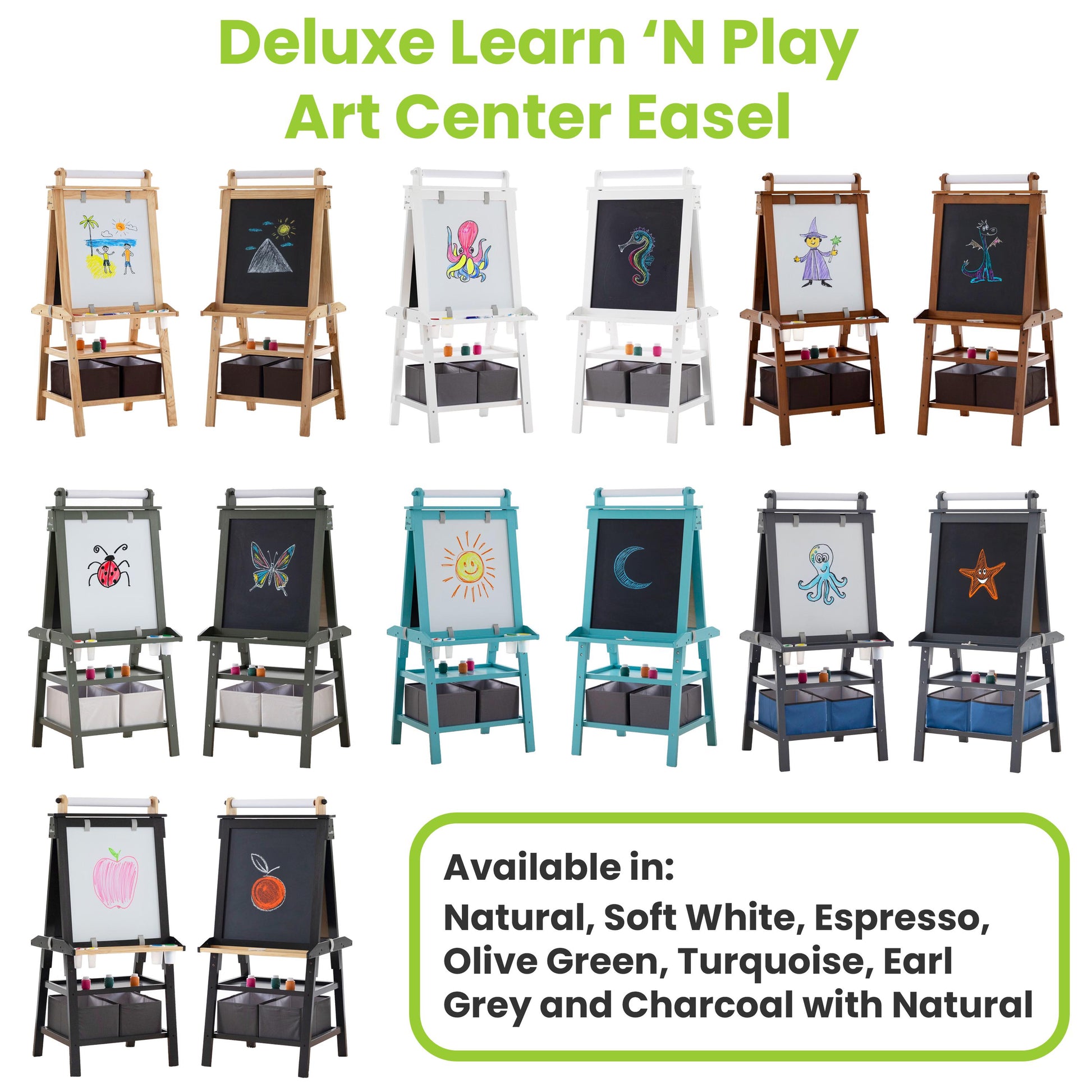 Deluxe Learn 'N Play Art Center Easel