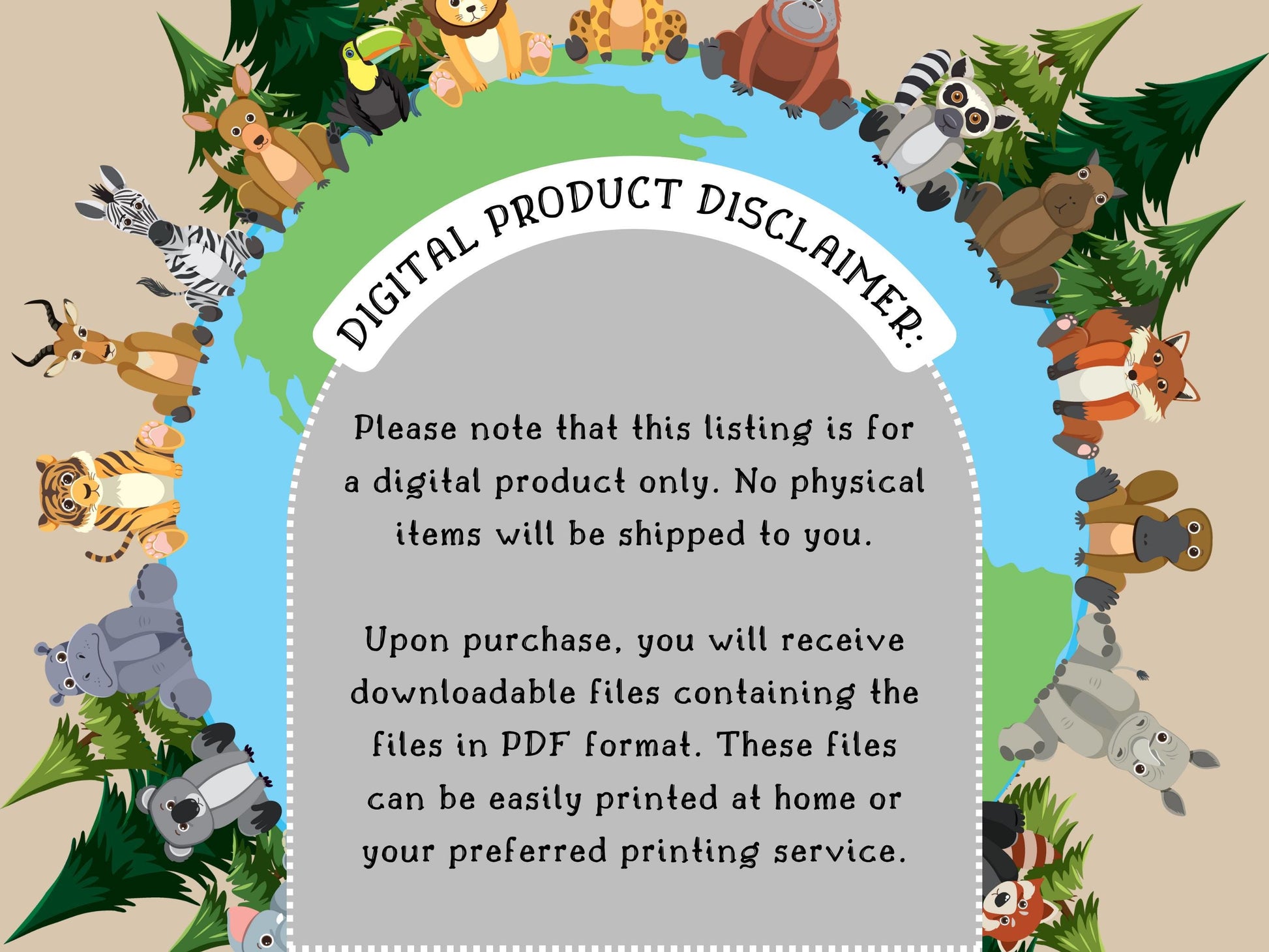Animal Habitat Matching Game | Montessori Nature Activity | Preschool Learn Sort Cards | Printable Science Education for Toddlers | Velcro