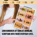 Bible Character Cards for Kids – Printable Christian Flashcards with Verses | Faith Learning Tool for Families & Sunday School