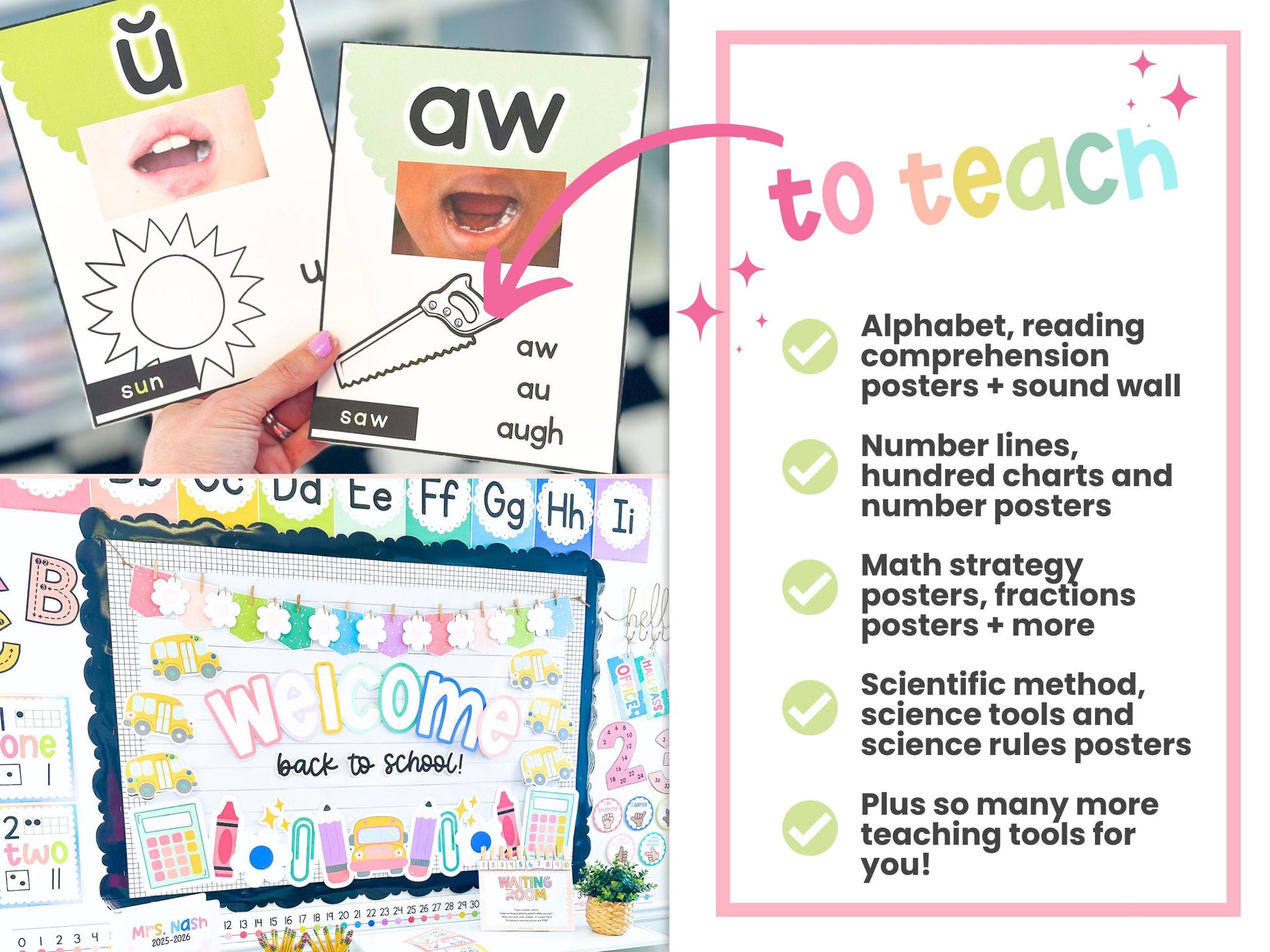 Classroom Decor Bundle | Classroom Decor Theme | Classroom Decor Ideas Editable | Beautiful Classroom Decor | Aesthetic Classroom Decor
