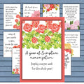 52 ESV Encouraging Verse Cards, Printable, Year of scripture Cards, Bible Memory Verse, 4X6 Scripture Cards, digital bible verse cards