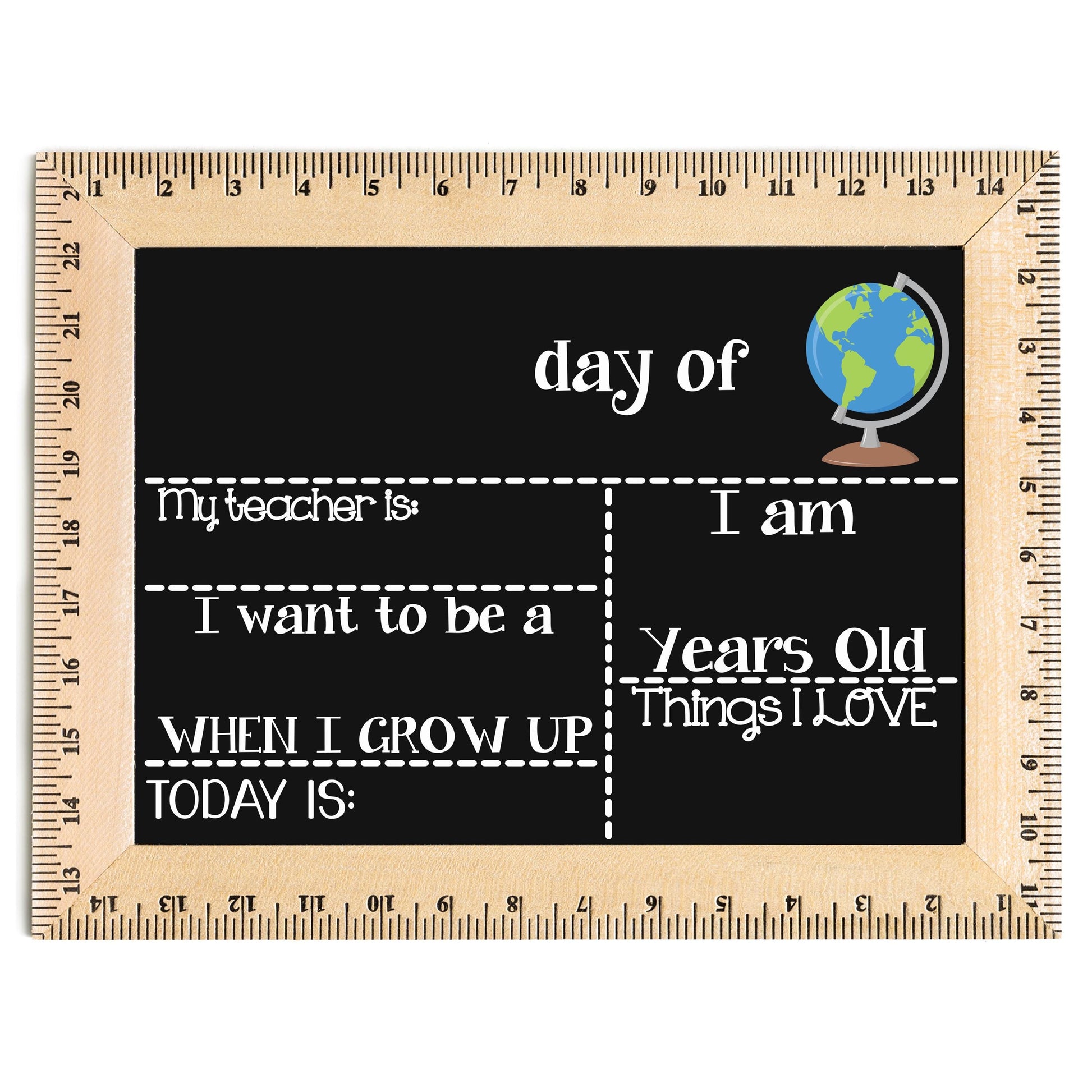 First Day of School Sign, First and Last Day of School Sign, Back to School Sign, School Board, Kindergarten Sign, Preschool Sign, 1st Day