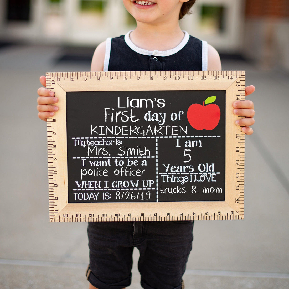 First Day of School Sign, First and Last Day of School Sign, Back to School Sign, School Board, Kindergarten Sign, Preschool Sign, 1st Day