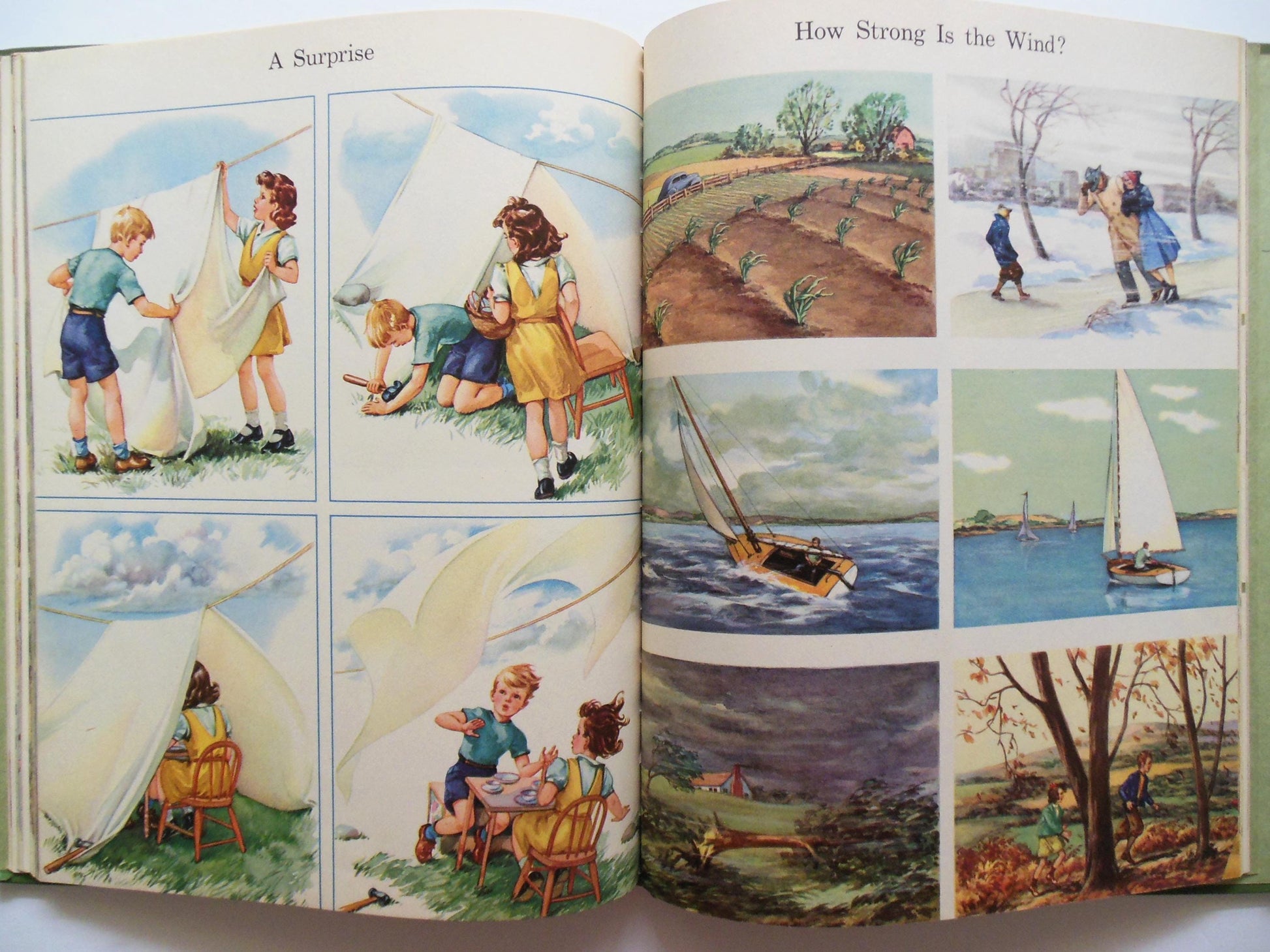 All Around Us Children's Book B, Basic Studies in Science Curriculum Foundation Series, Scott Foresman Copyright 1944