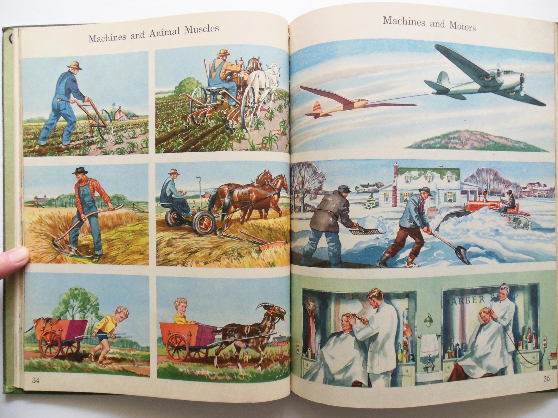 All Around Us Children's Book B, Basic Studies in Science Curriculum Foundation Series, Scott Foresman Copyright 1944