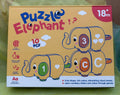 A Parade of Elephants Board Book Box with number matching elephants