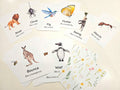 20 Animal Movement Cards, Movement Activity, Action Cards, Circle Time, Educational Preschool, Calm Down Activity, Montessori Flashcards