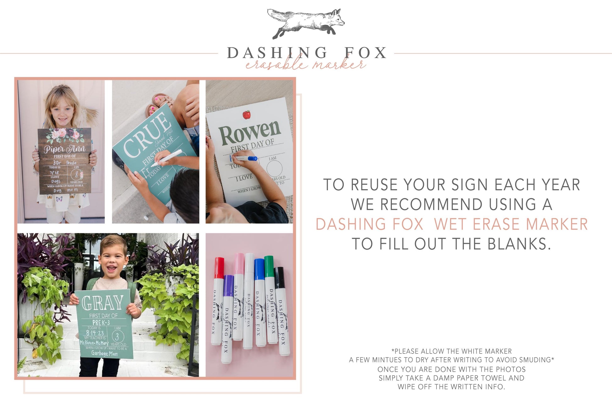 First Day Of School Sign, Back to School Sign, Personalizable Reusable School Sign, School Photo Prop, School Sign For Kids