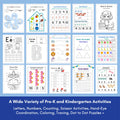 September Kindergarten Worksheets | 140 Pages | Homeschool Curriculum | Printable Activities | ABCs, Math, Tracing, Fun Learning