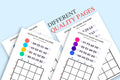 Screen-Free Coding Logic Puzzles |Coordinate Grid Mapping | STEM Activities for Classroom, Homeschool, Brain Workouts for children and adult