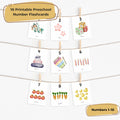 Montessori Flashcards Bundle | ABC Alphabet + Numbers 1–10 | Printable Preschool Learning Cards | Educational Kids Wall Decor