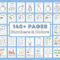 September Kindergarten Worksheets | 140 Pages | Homeschool Curriculum | Printable Activities | ABCs, Math, Tracing, Fun Learning