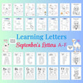 September Kindergarten Worksheets | 140 Pages | Homeschool Curriculum | Printable Activities | ABCs, Math, Tracing, Fun Learning