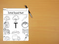 Beginning Sounds Worksheets Bundle 44 Pages Phonological Awareness Activities Initial Sound Digraphs Cutting & Gluing Coloring