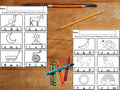Beginning Sounds Worksheets Bundle 44 Pages Phonological Awareness Activities Initial Sound Digraphs Cutting & Gluing Coloring