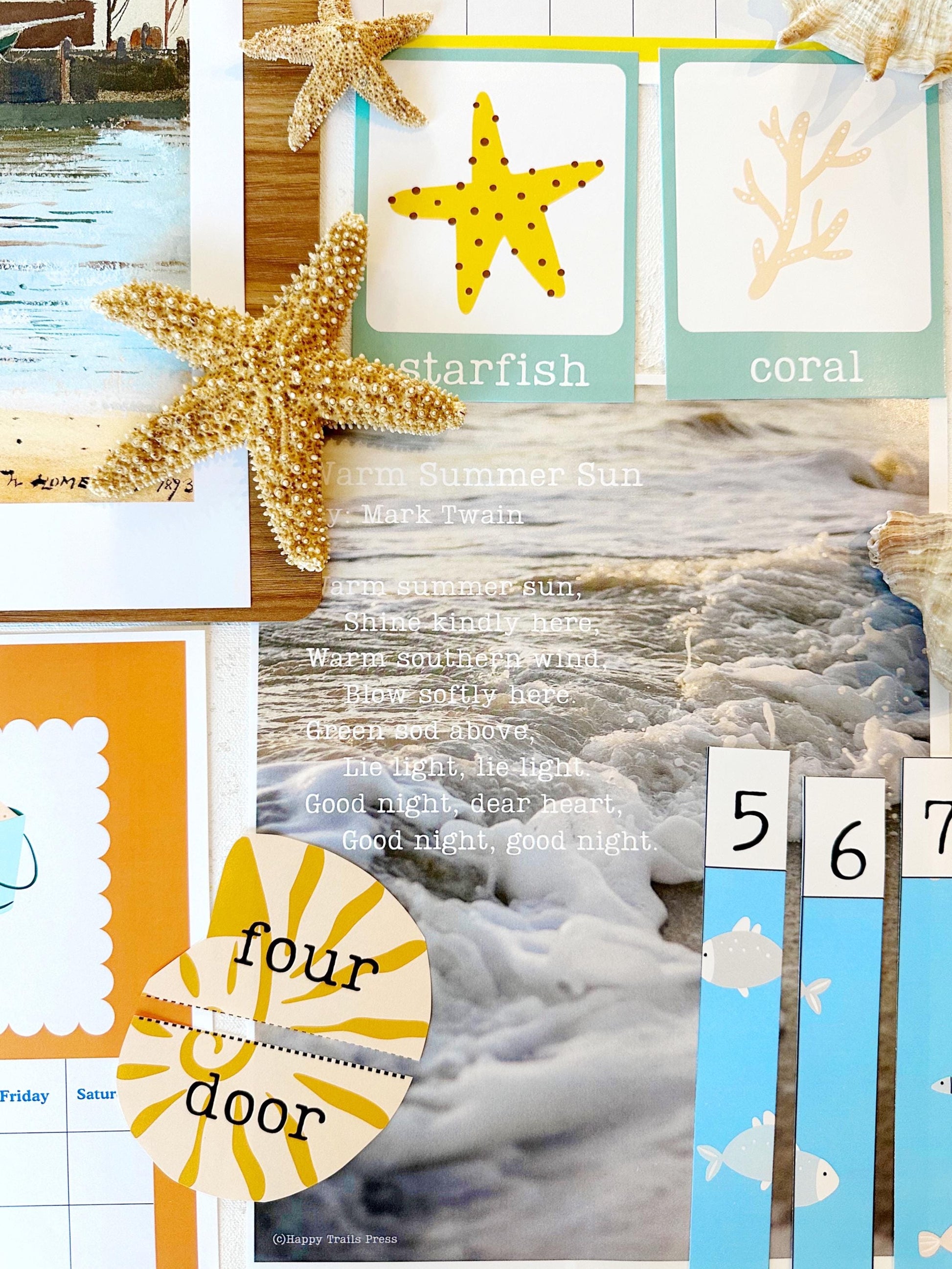 Summer Morning Basket, Summer Activity Pack Preschool, Homeschool Printable, Summer Learning Menu, T-K & Kindergarten Worksheets
