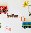 Vintage Alphabet Flashcards A–Z | Printable Letter Recognition Cards | Digital Classroom Resource
